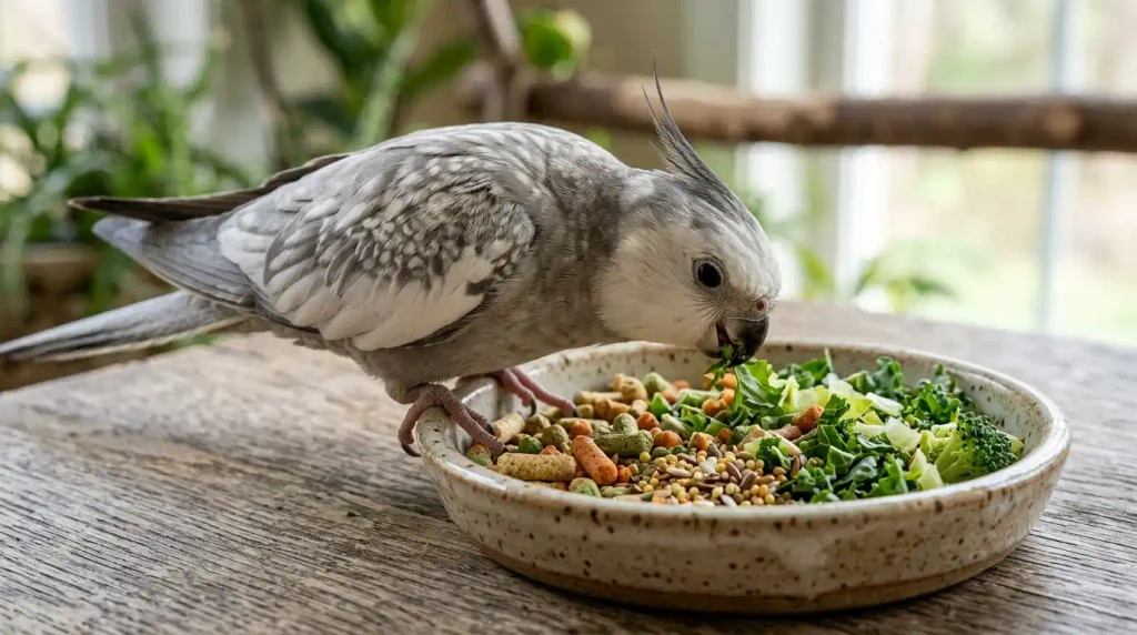 dieta que ajuda a calopsita a viver mais