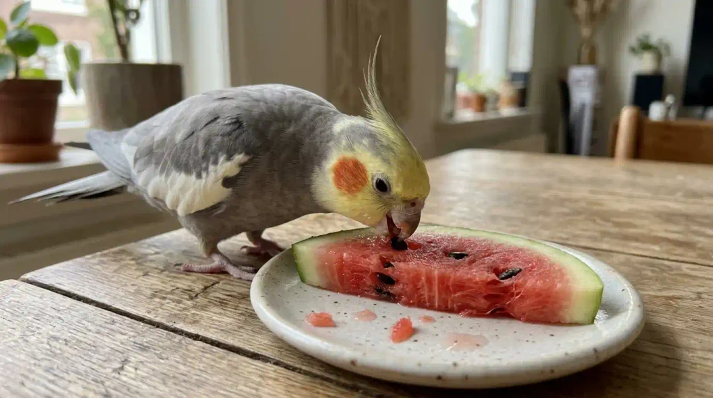 calopsita pode comer semente de melancia